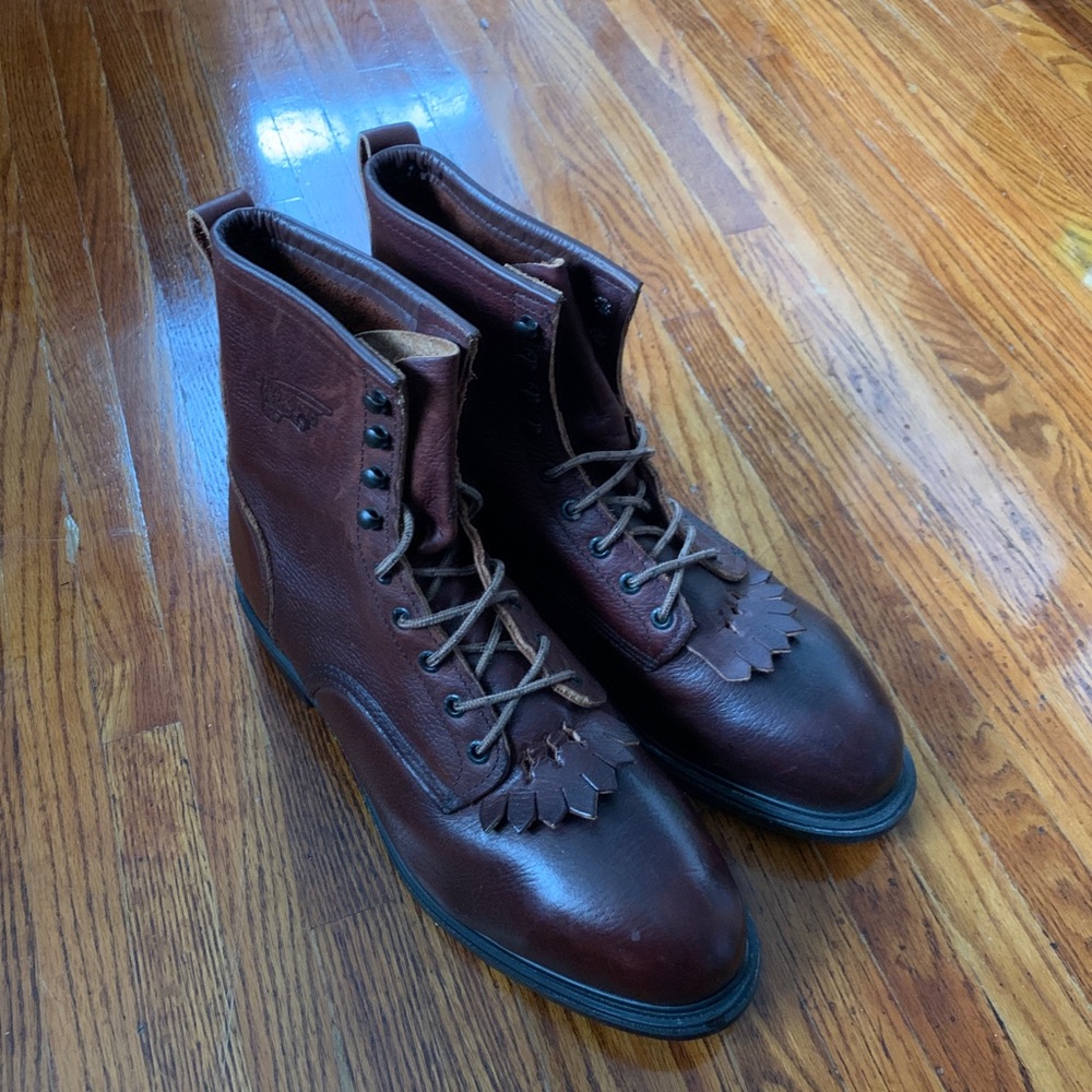 Red Wing Men’s Steel Tow Boots Size 11
